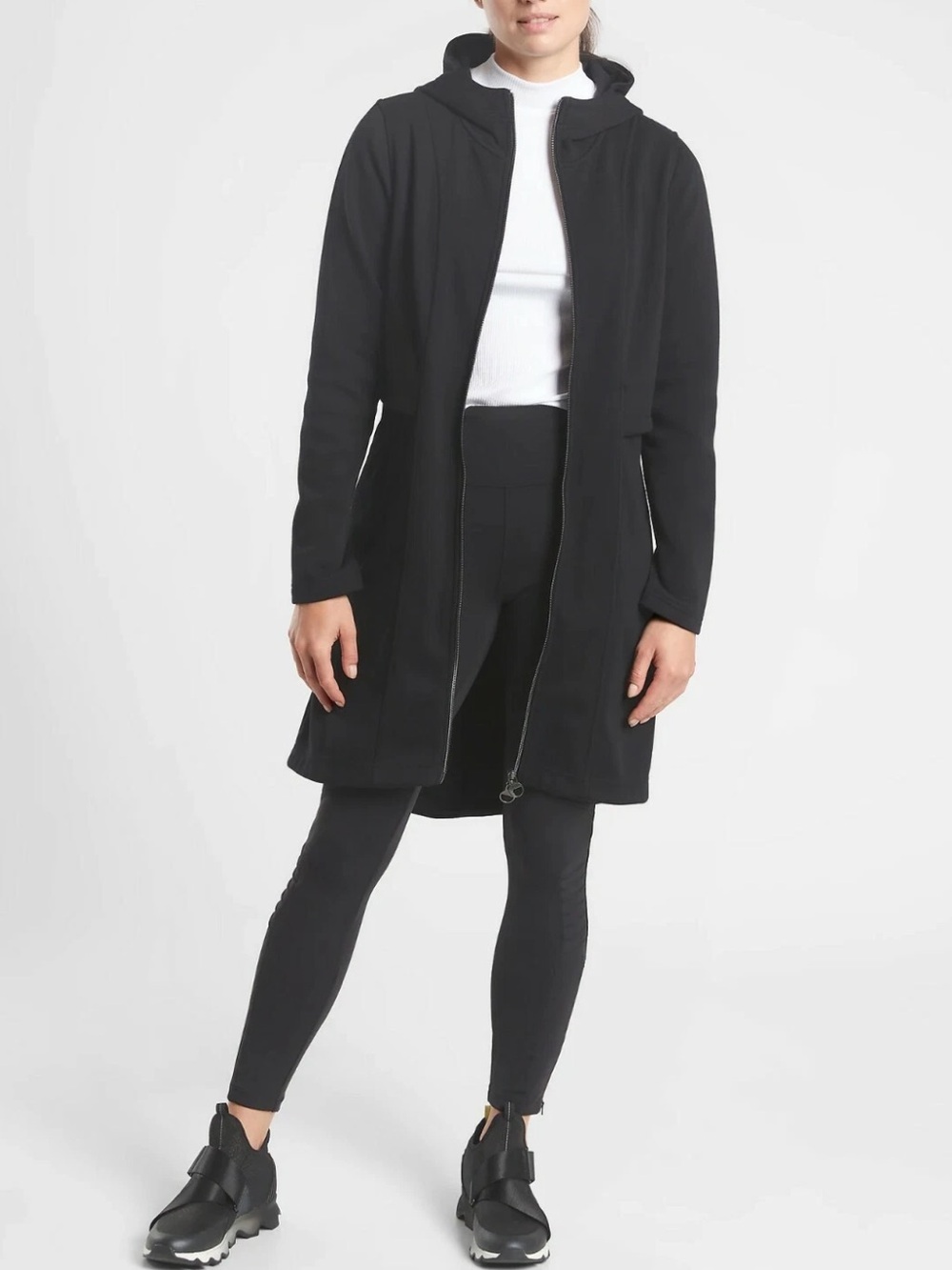 NWT Athleta cozy karma jacket black
